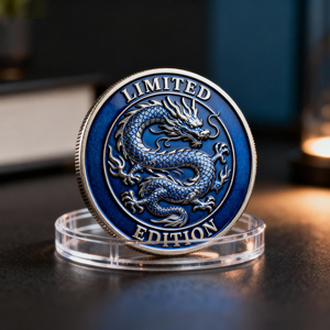 Moneda Conmemorativa Coleccionable Personalizada con Logotipo Personalizado al por Mayor 2026, Moneda de Desafío Personalizada en Plata y Oro - Product Image 6