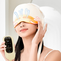 Fernbedienbare Intelligente Kopf- und Augenmassagegerät mit Wärmefunktion für Büro und Zuhause, OEM/ODM Tragbares Kopfhaut-Entspannungsgerät als Geschenk