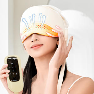 Masseur intelligent pour <span class=keywords><strong>la</strong></span> <span class=keywords><strong>tête</strong></span> et les yeux avec télécommande et fonction chauffante pour <span class=keywords><strong>le</strong></span> bureau et <span class=keywords><strong>la</strong></span> maison, cadeaux portables OEM/ODM pour <span class=keywords><strong>la</strong></span> relaxation du cuir chevelu - Product Image 6