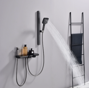 <span class=keywords><strong>Rubinetto</strong></span> per Lavabo a Parete in Ottone Personalizzato, Finitura Cromata, Miscelatore Doccia a 2 Maniglie, Prodotto in Cina - Product Image 5