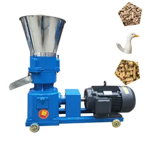 Máquina manual de fabricação de películas alimentadoras animal, máquina para alimentar pellet de animais para a alimentação de animais 20 hp diesel