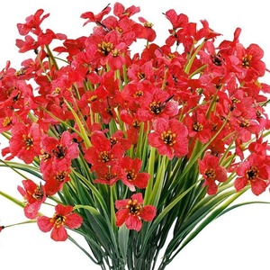 Césped Artificial Violeta de Plástico al por Mayor, Simulación de Vegetación para Decoración de Jardín, Patio y Paisajes Exteriores - Product Image 2