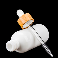 Emballage cosmétique en porcelaine blanche de luxe 15g 50g 100g Pots en porcelaine 30ml 60ml 240ml Bouteille en porcelaine