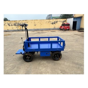 Carro de transporte de batería para rieles, carro de plataforma, carro plano - Product Image 1