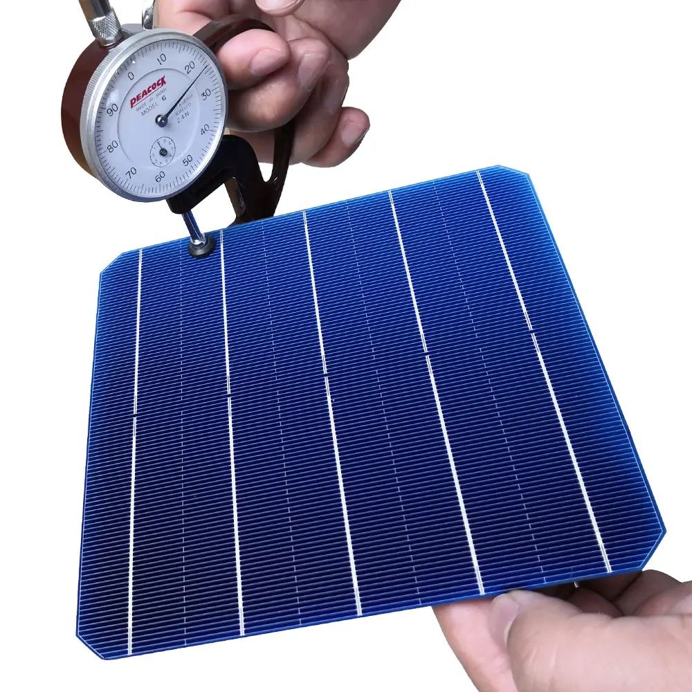 PNG High Efficiency 157*157mm Solarzelle Poly Crystal line Solar panel Zelle zu verkaufen