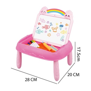 EPT 50 PIÈCES Chevalet magnétique 2-en-1 pour enfants, <span class=keywords><strong>tableau</strong></span> de dessin double face avec <span class=keywords><strong>tableau</strong></span> noir et <span class=keywords><strong>tableau</strong></span> <span class=keywords><strong>blanc</strong></span> et rangement pour tout-petits - Product Image 3
