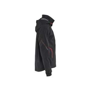 BLAKLADER - 448319179956XS Veste imperméable stretch Noir/Rouge-EAN 7330509948040 PROTECTION TOUT TEMPS - Product Image 5