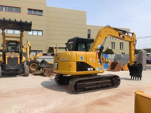 รถขุดตีนตะขาบขนาดเล็ก CAT 307D 7 ตัน เครื่องยนต์ดีเซล Cat 4M40 ได้รับการรับรองมาตรฐาน CE/EPA ระบบไฮดรอลิก - Product Image 4