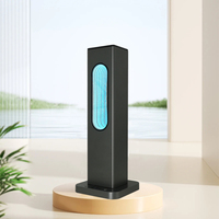 Purificateur d'air de diffuseur d'huiles essentielles pures sans eau de grande capacité Smart APP Controlled Column Commercial Creative Abyss Mirror
