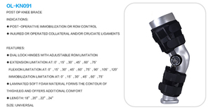OL-KN091 klappbare Orthesen Winkel verstellbare flexible medizinische Knies tütze mit profession ellem Schutz für Osteo arthritis Behandlung - Product Image 5