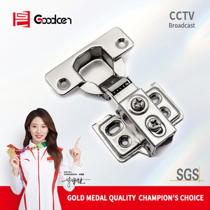 Aksesoris Perangkat Keras Furnitur Goodcen, Engsel Tersembunyi Lemari Dapur, Engsel Lemari Lengan Pendek Soft Close - Product Image 2