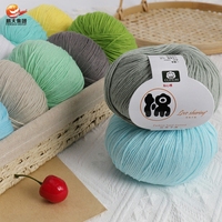 Ventes chaudes Fil fantaisie 8 brins peigné teint 100% coton biologique de haute qualité recyclé