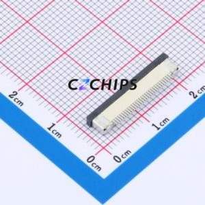 LW0520031-300R-001 FFC/FPC Connector SMD,P=0.5mm,Horizontal Mount Connector Drawer Type Top Contact 30P 0.5mm - Product Image 2