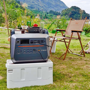 Alimentation Électrique d'Urgence Domestique Recharge Rapide 2000W, Centrale Électrique <span class=keywords><strong>Solaire</strong></span> Portable pour Maison et <span class=keywords><strong>Camping</strong></span> Extérieur - Product Image 2