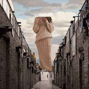 Women's Casual Winter Fashion Long Sleeve 2-Piece Set Wholesale <strong>Knitted</strong> <strong>Sweater</strong> and Solid Two-Piece Skirt - Product Image 3