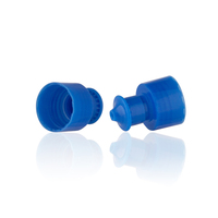 Vente flash Bouchon de bouteille en plastique de 28 mm pour liquide vaisselle Fermeture à pousser-tirer pour utilisation chimique