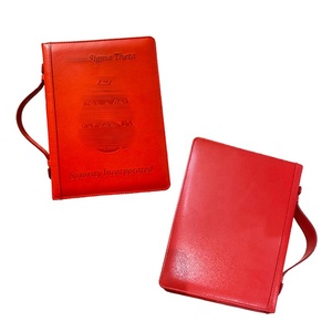 Tùy chỉnh Gamma phi Delta sorority da Nghi Lễ Kinh Thánh Bìa DST da Zip xung quanh kinh doanh padfolio - Product Image 2