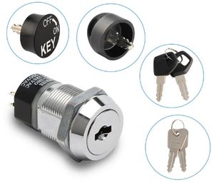 कुंजी लॉक स्विच पर एलिवेटेड लॉक स्विच सार्वभौमिक कुंजी ट्यूबलर लॉक उच्च सुरक्षित रोलिंग शटर कुंजी स्विच लॉक - Product Image 1