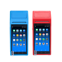 NEWPAS Q1 Pos Terminal de paiement Terminal portable avec imprimante Support lecteur de carte NFC Mobile POS Machine