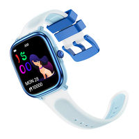 Nouvelle montre connectée pour enfants HT40, résistance à l'eau IP68, Android, écran IPS, suivi du sommeil, réveil, réponse aux appels, batterie 300 mAh