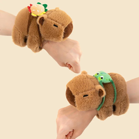 Adorable bracelet en peluche Capybara, bracelet à clipser, bracelet en peluche, animal en peluche Kawaii, bracelet pour enfant, jouets amusants