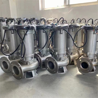 Pompe centrifuge électrique monophasée robuste 1000m³/h pour dragage, pompe submersible puissante pour transfert de sable, d'eau et de fluides, 60Hz AC