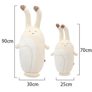 OEM ODM dibujos animados <span class=keywords><strong>almeja</strong></span> súper suave juguete de peluche bordado abrazando almohada muñeco de peluche relleno de algodón PP para aliviar el estrés al por mayor - Product Image 3