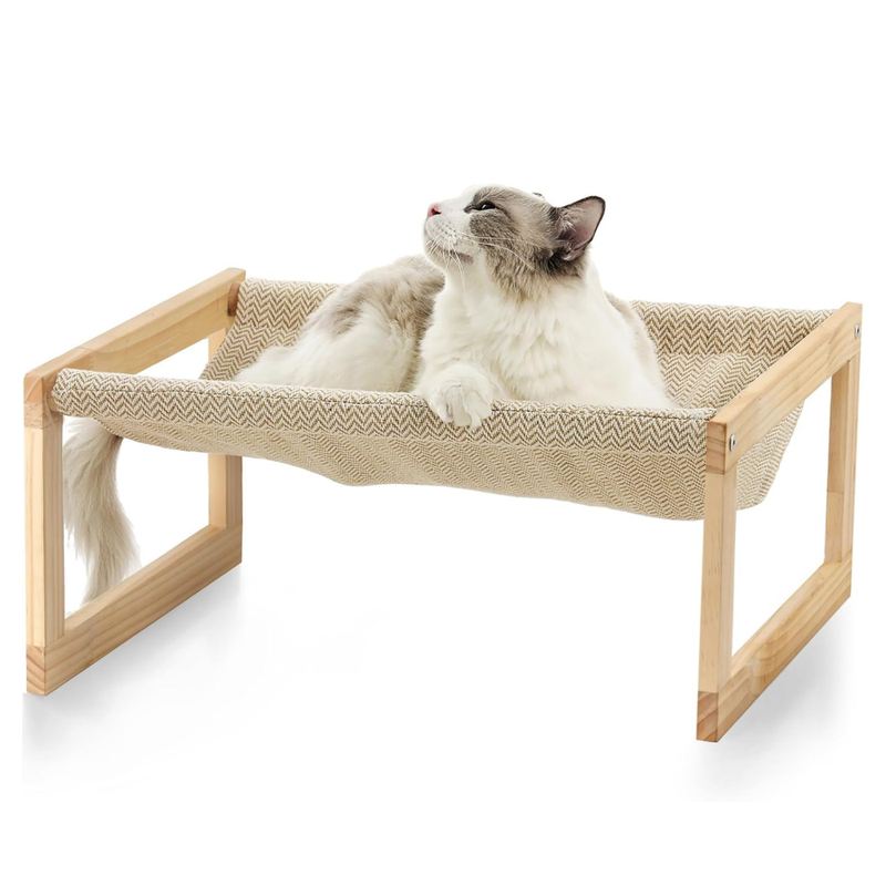 Dog Cat Bed Wooden Eco Friendly