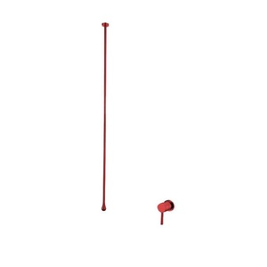 Colonna Lavabo a Sospensione WEIHAO Moderna in Ottone, Montaggio a Parete, 2 Fori, Alimentazione Acqua Calda e Fredda, Tubo Dritto, Montaggio a Soffitto - Product Image 2
