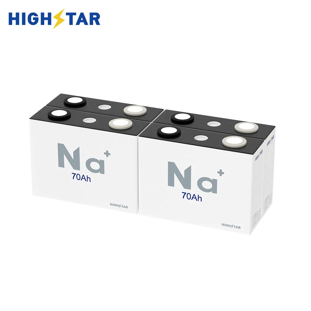 HIGHSTAR batería de iones de sodio 3,1 V 70AH fabricante Prismatic Na Ion batería baterías recargables
