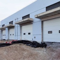 Puertas de Garaje Seccionales Corredizas Laterales con Certificación CE, Ventana Transparente, Control Remoto, Puerta Seccional, Puerta Elevadora Industrial