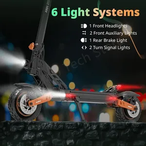 Patinete Eléctrico KuKirin Original en Stock en la UE, Motor de 1000W, Batería de 48V 20Ah, Velocidad de 55KM/H, Autonomía de 80Km, Patinete Plegable KuKirin Kuki - Product Image 2
