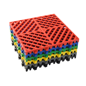 Dalles modulaires en PP à emboîtement modernes pour sol de garage, grille pour sol de garage, pour lavage de voitures, atelier de réparation automobile - Product Image 3