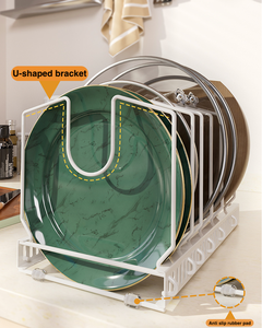 Ripiano ripiano in metallo retrattile portaoggetti salvaspazio casa <span class=keywords><strong>lavello</strong></span> da cucina portaoggetti - Product Image 4