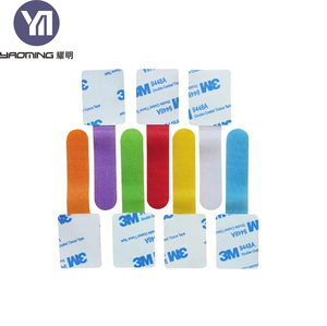 مشابك زرقاء 3 م مع لاصق مزدوج الوجهين 3 م شريط نايلون محبوك لخطاف البيانات وحلقة - Product Image 3