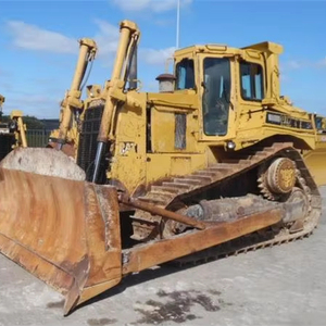 รถเกลี่ยดิน D7H แมวมือสองรถตักดิน d6g แมวสภาพดีราคาต่ำชั่วโมงการทำงานสีเดิมจากญี่ปุ่น - Product Image 1