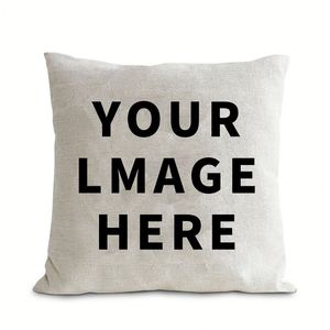 Taies d'oreiller en satin personnalisables avec logo pour sublimation - Product Image 5