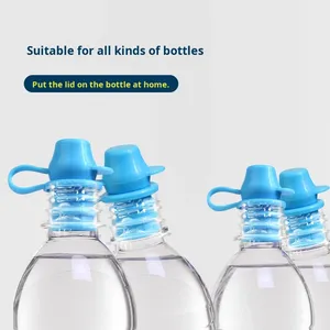 Wholesale Water Bottle Cap Silicone Bottles Top Spout Adapter Replacement for Toddlers <b>Kids</b> and Adults, No Spill - Product Image 4