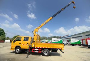 Grúa Montada en Camión Ligero JMC <span class=keywords><strong>de</strong></span> Doble Cabina, Motor Isuzu, Bomba Hidráulica, Capacidad <span class=keywords><strong>de</strong></span> 2-3 Toneladas, Pluma Telescópica, Venta Directa <span class=keywords><strong>de</strong></span> Fábrica - Product Image 3