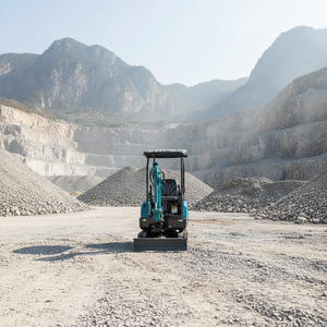 ミニ家庭用1.6トン油圧ショベル、ハイパワーモーターエンジン搭載、掘削力抜群、1.5年保証付き - Product Image 3