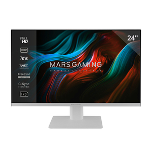 MARS chơi game MV-24 24 \ "IPS FHD 120Hz Màn hình rộng màn hình với loa tích hợp HDR10 1ms FreeSync <span class=keywords><strong>G</strong></span>-<span class=keywords><strong>SYNC</strong></span> PC màn hình với độ nghiêng - Product Image 1