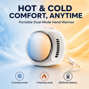 Calentador de Manos Portátil Recargable Pluska G21 con Doble Control de Temperatura Frío/Calor, Compacto, 2000mAh - Product Image 1