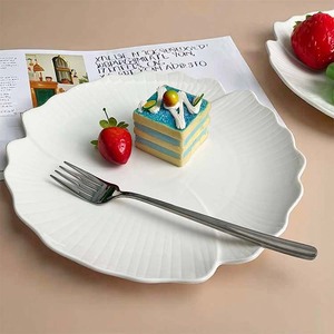 10/12 Inch Bộ Đồ Ăn Nhà Hàng Đám Cưới Biểu Tượng Tùy Chỉnh Trắng Gốm Bữa Ăn Tối Tấm Set Cho Món Tráng Miệng Món Ăn Đặt Sứ Hoa Tấm - Product Image 2