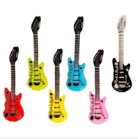 Vente en gros en usine Guitare gonflée 55cm Guitare gonflable promotionnelle pour enfants