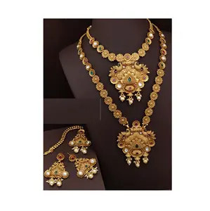 Venta caliente mujeres joyería collar pendientes conjuntos de joyería para novia boda conjuntos de joyería para exportación venta - Product Image 1