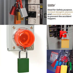 Aluminum Alloy Lockout Tagout <b>Padlock</b> - Product Image 6