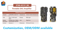 Décodeur audio portable de taille compacte, rapport qualité-prix exceptionnel, double CS43131, mini DAC USB PCM768/DSD256 OEM&ODM