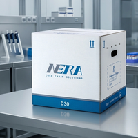 Kontainer Biobank Seri NERA D untuk Pengiriman Rantai Dingin dengan Es Kering -80 ° C hingga -60 ° C untuk Sel Punca & Spesimen Biologis
