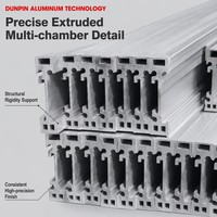 Profilé de rail monorail en aluminium extrudé sur mesure 6061-T6 EMS avec usinage CNC de précision et anodisation dure