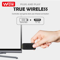 Consoles de jeux vidéo mini HD 8 bits WFUN Y2 818/1500 jeux TV Consola 4K Retro Game Stick
